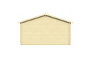Blokhut - Tuinhuis - Home Office 70mm Niedersachsen  Prijs exclusief dakbedekking - dient apart besteld te worden Dakleer: 56,5 m² / Shingles: 48 m² / Aqua: 55 STK / Profiel: zie tab Afmeting: L600xB500xH290cm 