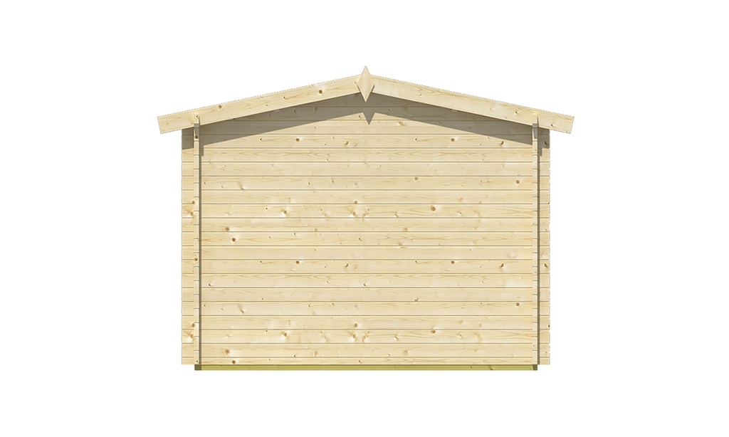 Blokhut - Tuinhuis 40mm Julia Prijs exclusief dakbedekking - dient apart besteld te worden Dakleer: 30 m² / Shingles: 24 m² / Aqua: 32 STK / Profiel: zie tab Afmeting: L300xB500xH236cm 