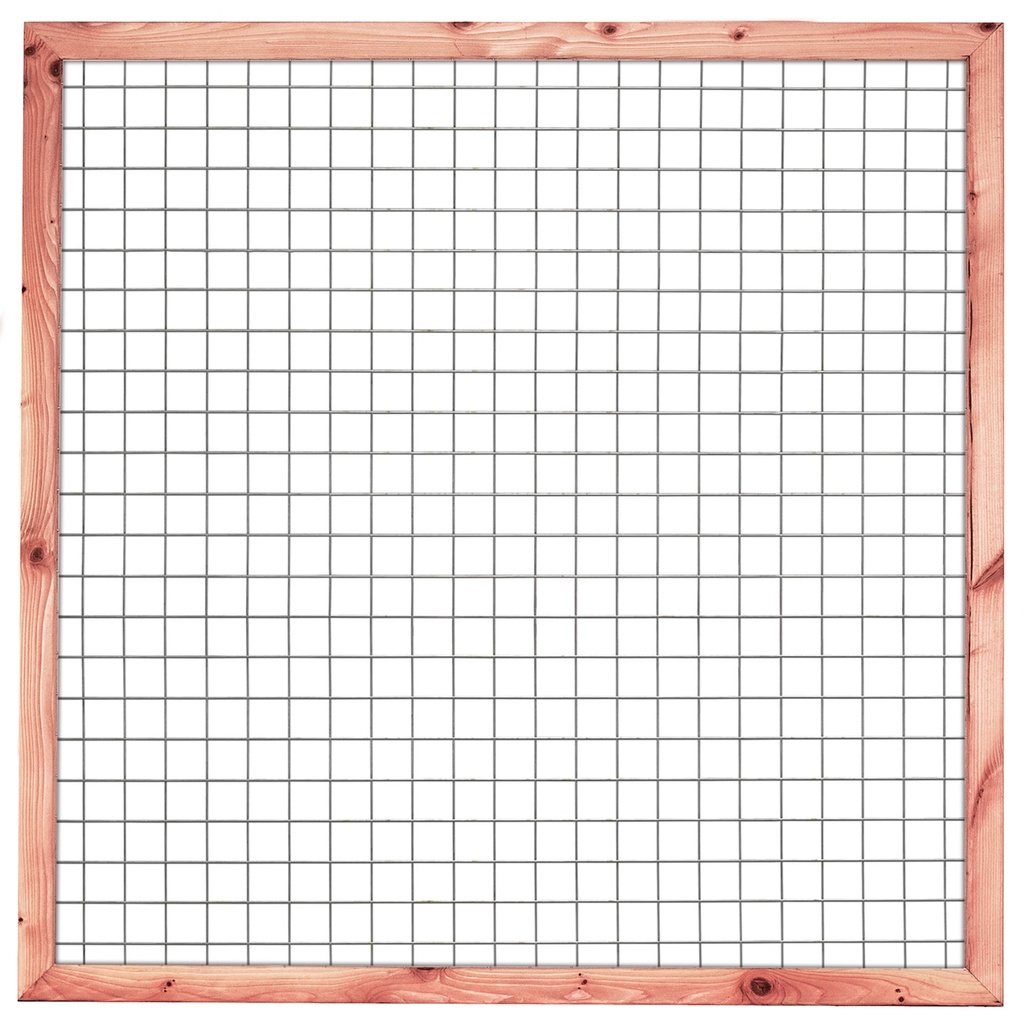 Gaaselement met kader 45x70/robuust H180xB180cm lariks/douglas    
