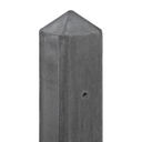 Berton©-paal antraciet, diamantkop 10x10x280cm scherm 150 Geul-serie voor scherm: 150x180  