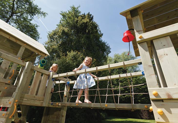 Houtpakket - incl. Zelfbouwdoos @Bridge - gezaagd 68x68 met 68x68 staanders compleet, zoals in de catalogus vermeld  