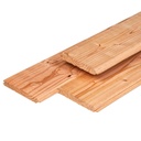Lariks/Douglas dakbeschot T&amp;G 2 zijden velling 1.8x14.5x400cm geschaafd, gedroogd werkend: 13.0cm