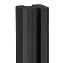Berton©-sleufpaal 11.5x11.5 gecoat 11.5x11.5x316cm Linde-serie   