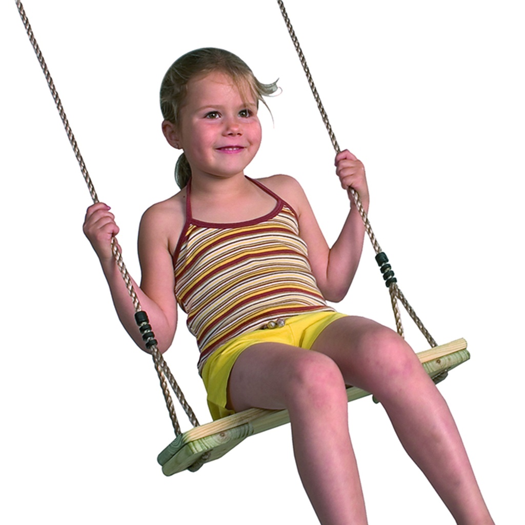 *Speelgarnituur Houten schommelplank Touwlengte: 250cm   