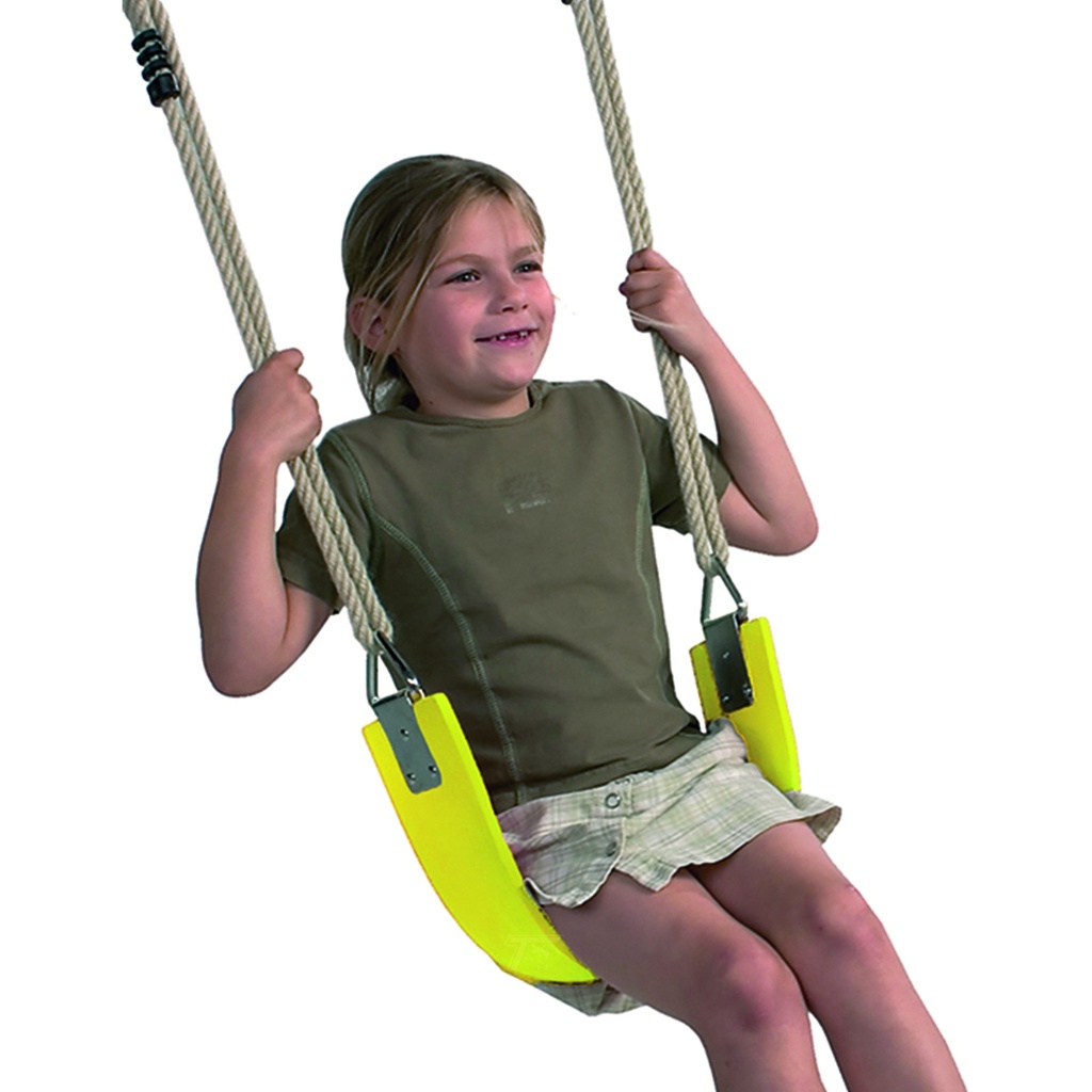 *Speelgarnituur Lintschommel geel Touwlengte: 250cm   
