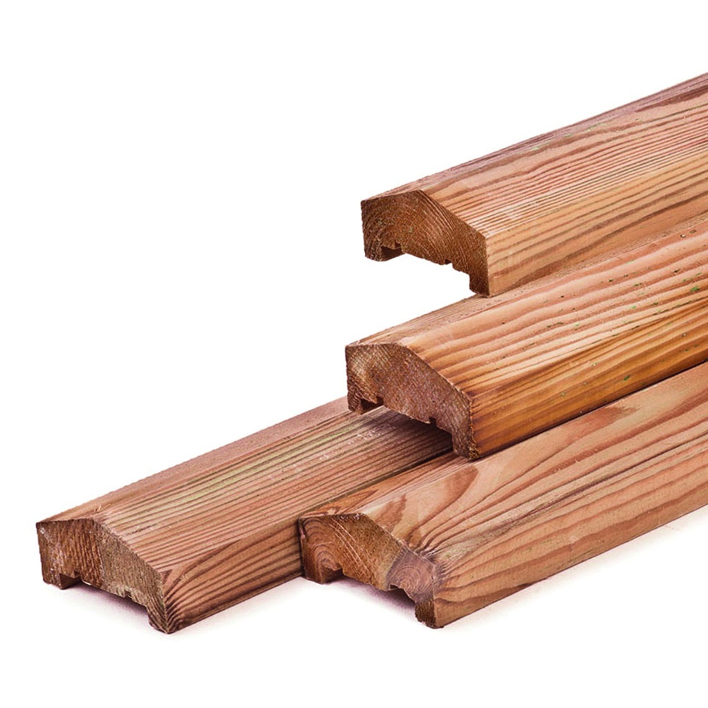 [P006463-35.8018P] Lariks/Douglas Afdeklatten Piramide 180 cm geschaafd, gedroogd (3-planks)    