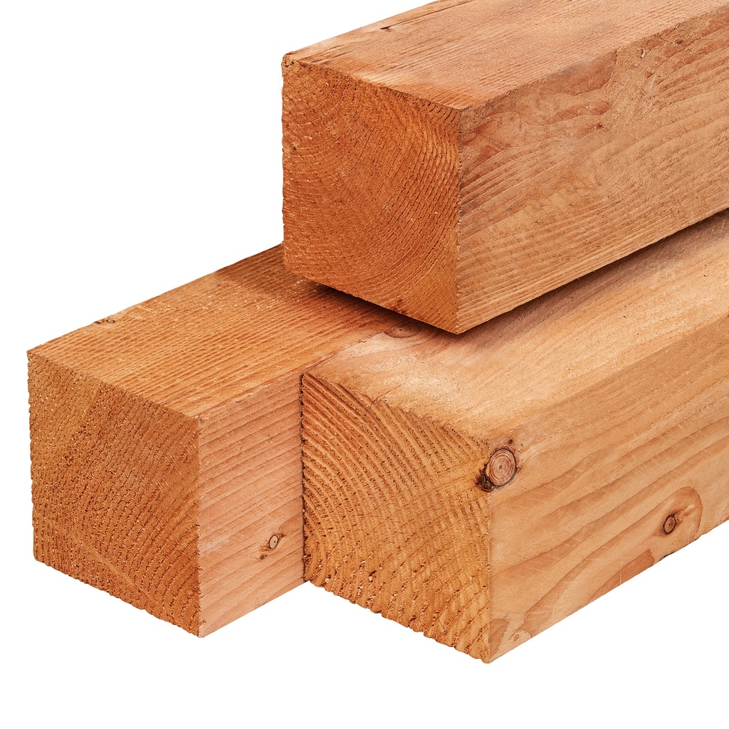 [P006474-36.1430P] Red Class Wood pergolapaal 14.0x14.0x300cm Trio verlijmd