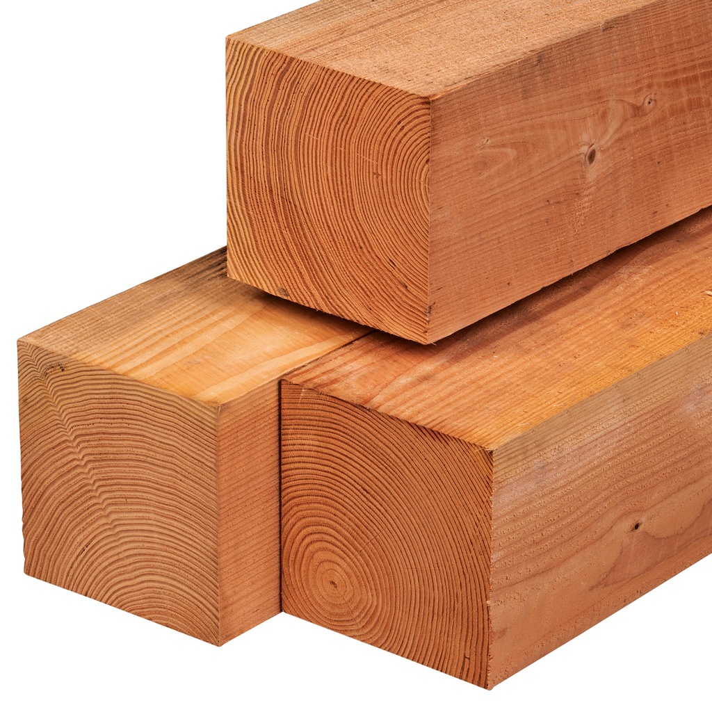 [P006493-36.2040P] Red Class Wood paal 20.0x20.0x400cm Trio verlijmd