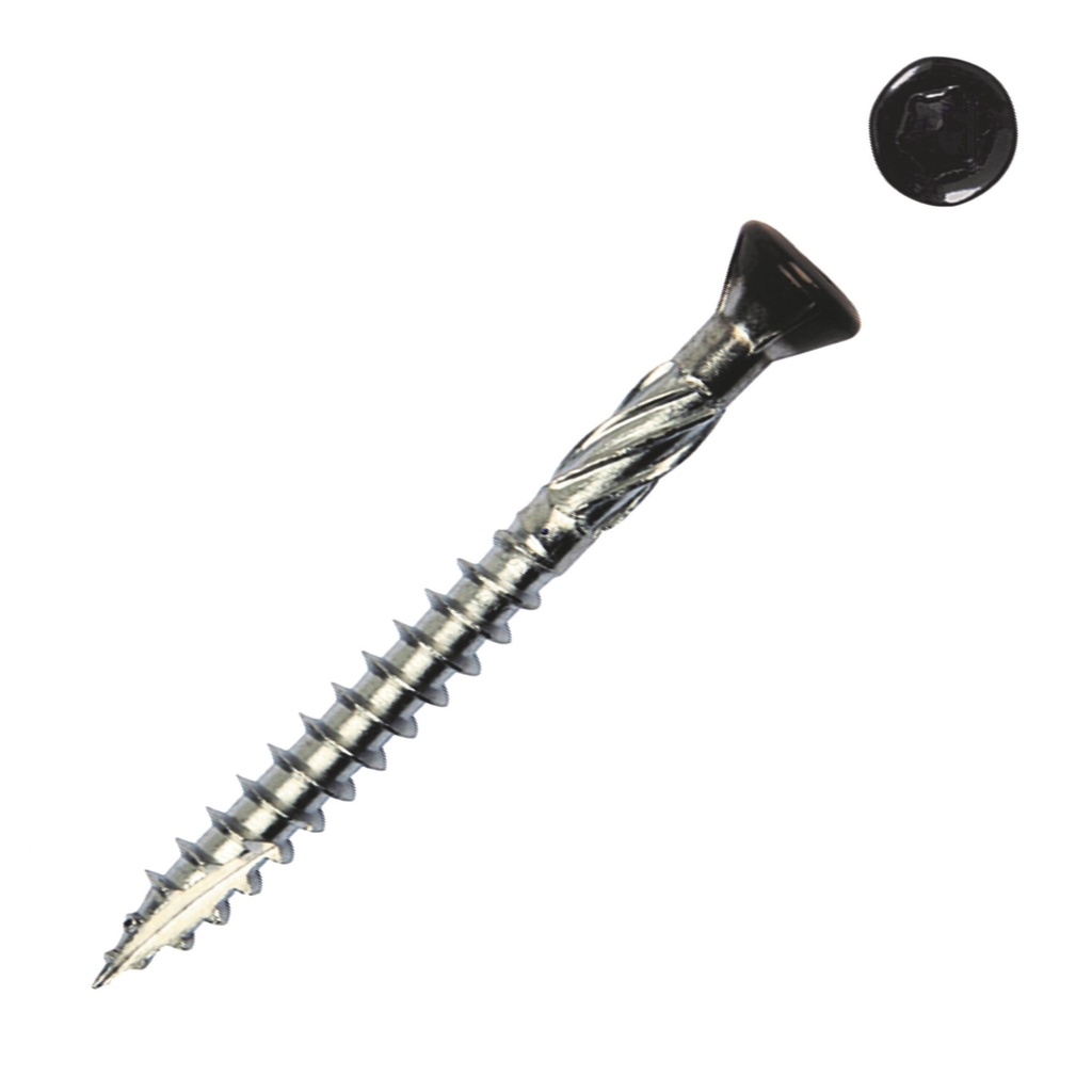 [P019732-39.0030] Potdekselschroef zwarte schroefkop 5.0x40mm Torx  minimum afname en veelvoud van: 200 stuks prijs per stuk 