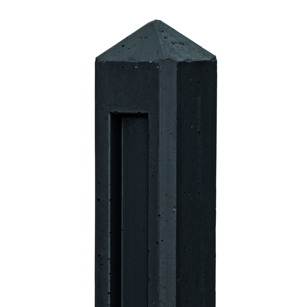 [P003545-1.53140HC] Berton©-paal gecoat, diamantkop 10x10x145cm hoekmodel Hunze-serie   