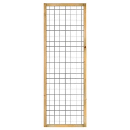 [P021671-15.2060] Gaaselement met kader 45x45mm H180xB60cm GEÏMPREGNEERD    